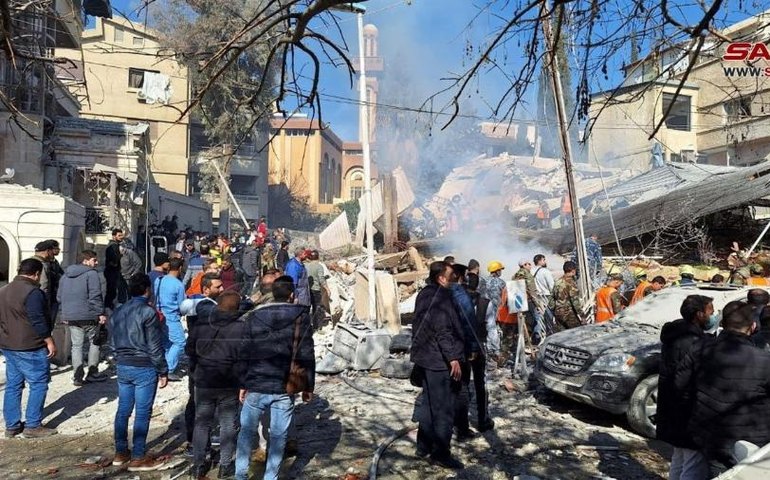 Bombardeio atribuído a Israel deixa 12 mortos na Síria, segundo novo balanço