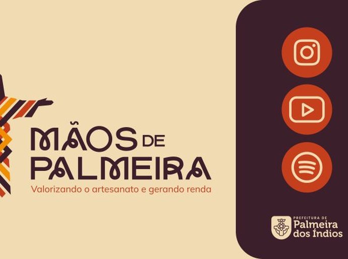 ’Mãos de Palmeira’: Prefeitura de Palmeira dos Índios lança projeto inovador para promover artistas da terra