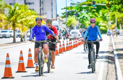 SMTT realiza passeio ciclístico para levar conscientização sobre segurança viária neste domingo (29) 