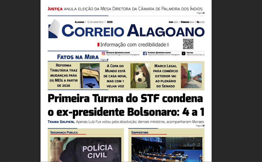 Primeira Turma do STF condena o ex-presidente Bolsonaro: 4 a 1