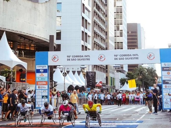 Paratletas alagoanos garantem terceiro e quarto lugares na São Silvestre 2023
