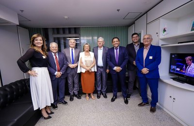 Tia Júlia, Renan Calheiros e Júlio Cezar reafirmam compromisso com Palmeira dos Índios
