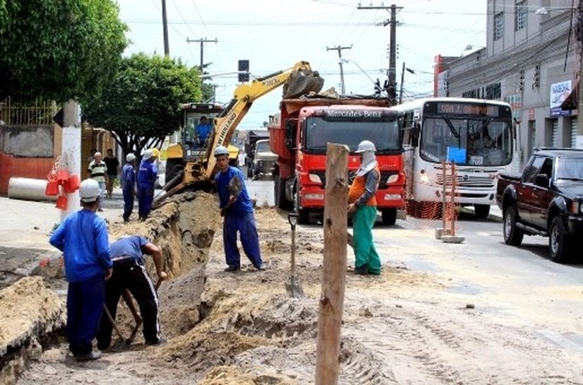 Obras da Linha Expressa avançam para Avenida Comendador Leão