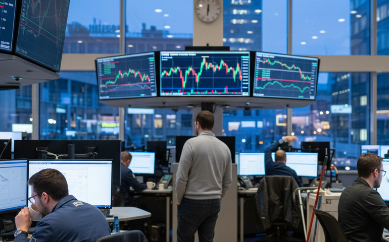 Bolsas europeias registram leve queda em pregão reduzido pelo feriado de Ano-Novo