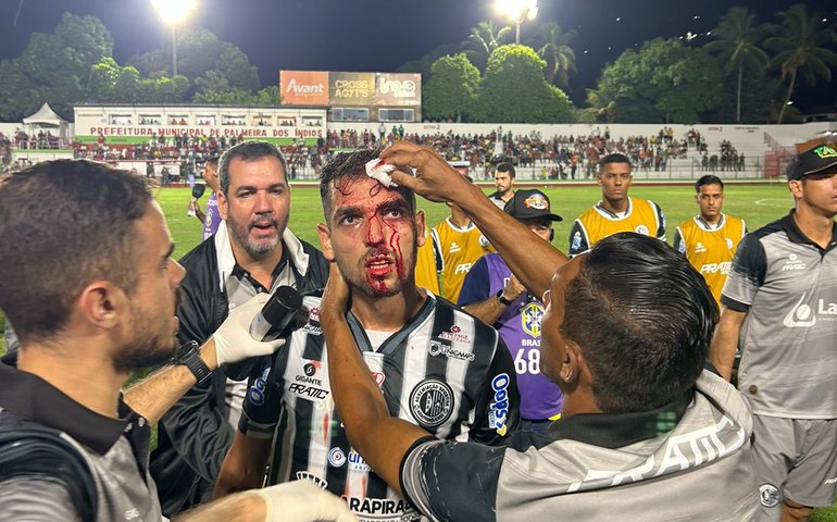 Agressão de torcedor do CSE a jogador do ASA resulta em 60 dias de jogos a portões fechados