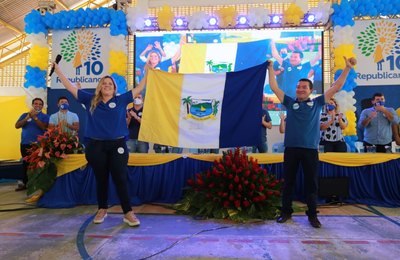 Convenção oficializa candidatura à reeleição da prefeita Jeannyne Beltrão
