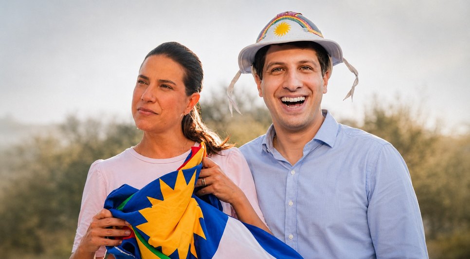 Raquel Lyra e João Campos. / Foto: Imagem gerada por IA. 