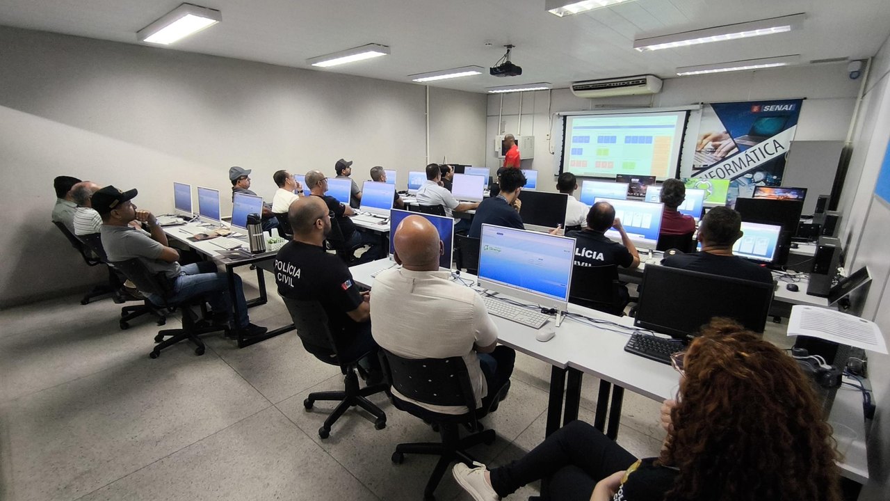 Curso Básico de Procedimentos Policiais Eletrônicos  é realizado em Arapiraca