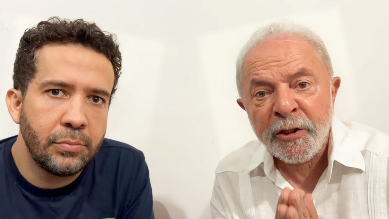 Na live com Janones, Lula garante aumento real do salário mínimo e auxílio de R$ 600