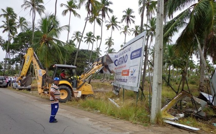 DER fiscaliza ocupações irregulares nas rodovias estaduais de Alagoas