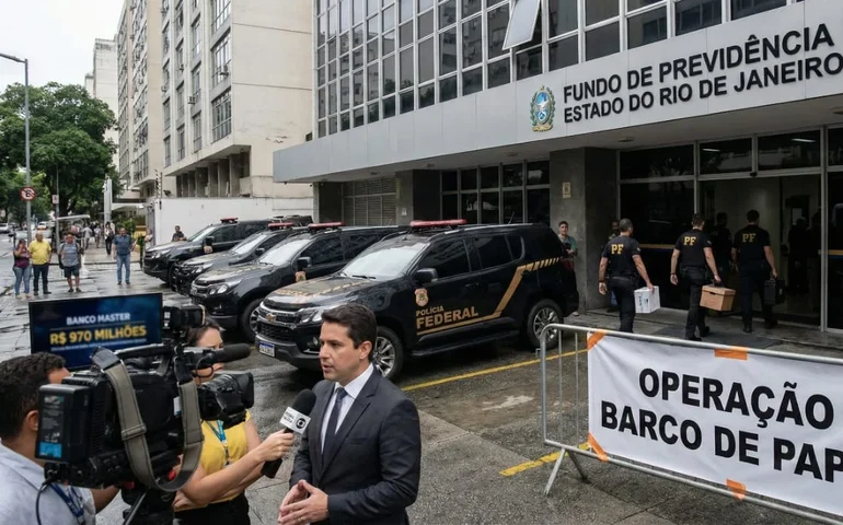 PF deflagra operação e investiga operações suspeitas de R$970 milhões em Fundo de Previdência  no Rio de Janeiro com o Banco Master