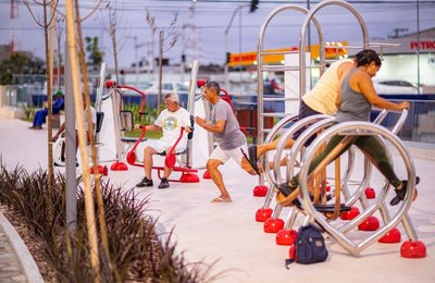 Espaços revitalizados transformam rotina e fortalecem saúde mental de idosos em Maceió
