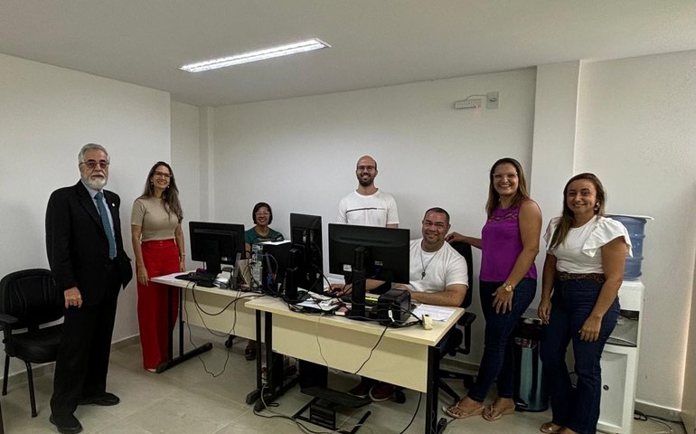 Corregedor eleitoral visita 26ª Zona, em Marechal Deodoro