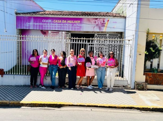 Saúde promove importantes ações voltadas para a prevenção dos cânceres de mama e do colo do útero, em Palmeira