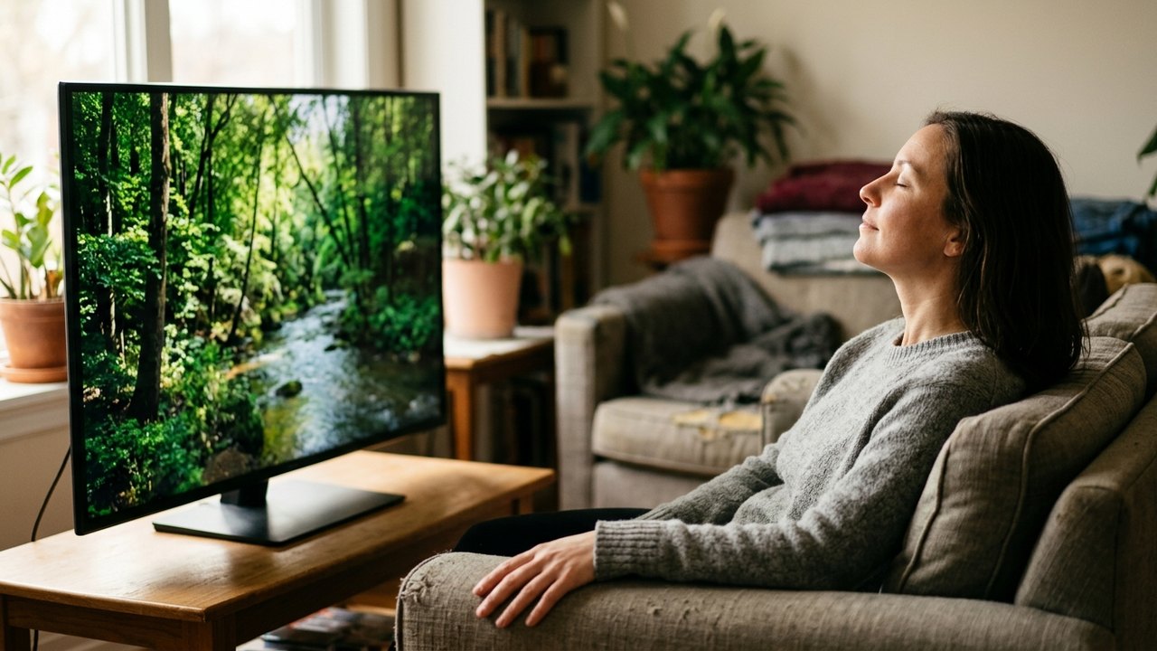 Vídeos da natureza acalmam a mente, melhoram o humor e criam conexão semelhante à de atividades ao ar livre sem sair de casa