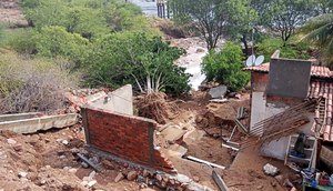 34 famílias em áreas de vulnerabilidade são impactadas pelas chuvas no município de Canindé de São Francisco / Foto: Foto: Divulgação/Defesa Civil Estadual