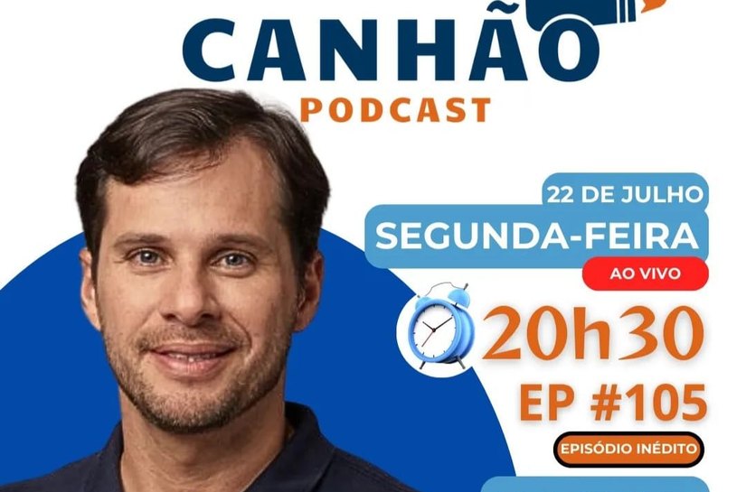 Prefeito Cacau e o vice-governador Ronaldo Lessa serão os próximos convidados do Canhão Podcast