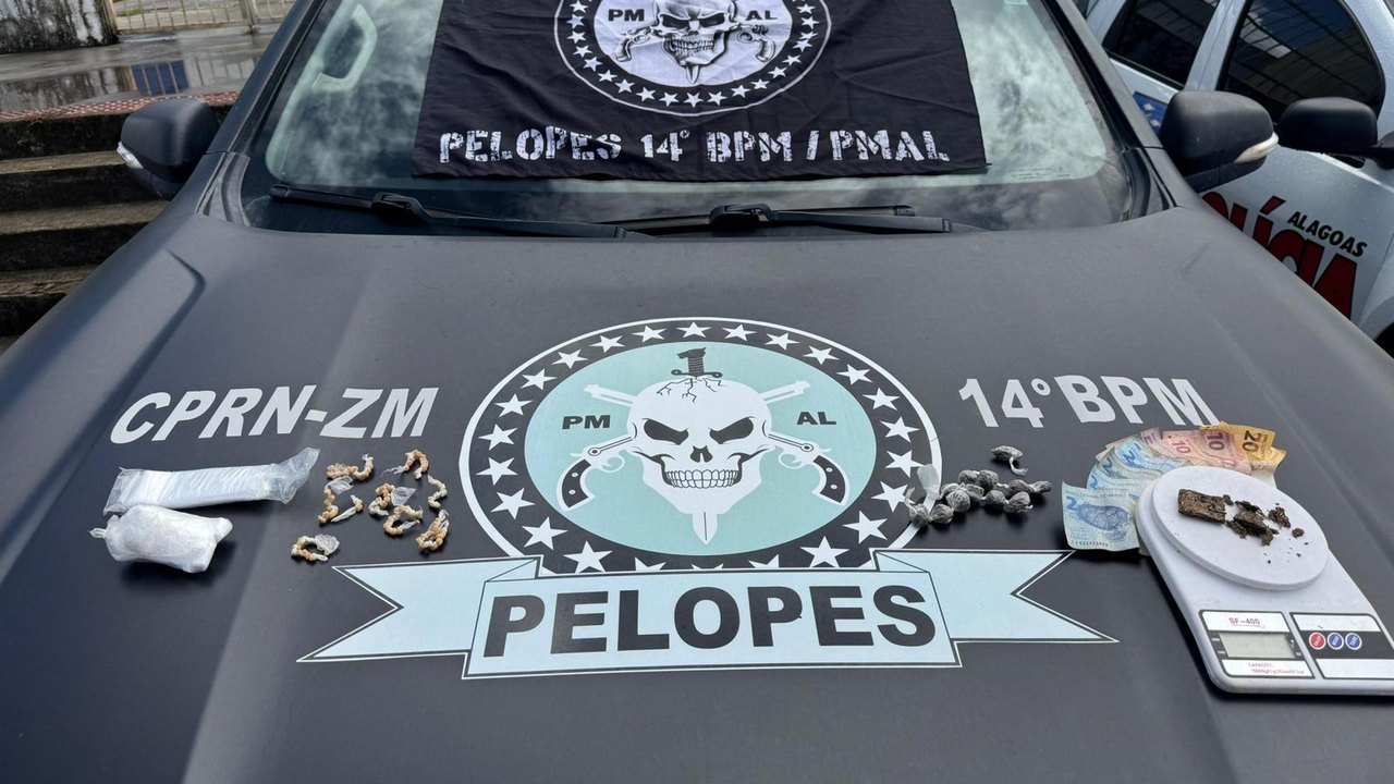 Polícia Militar intensifica combate ao crime e retira armas e drogas de circulação em Alagoas