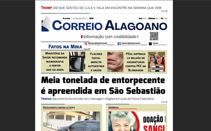 Meia tonelada de entorpecente é apreendida em São Sebastião