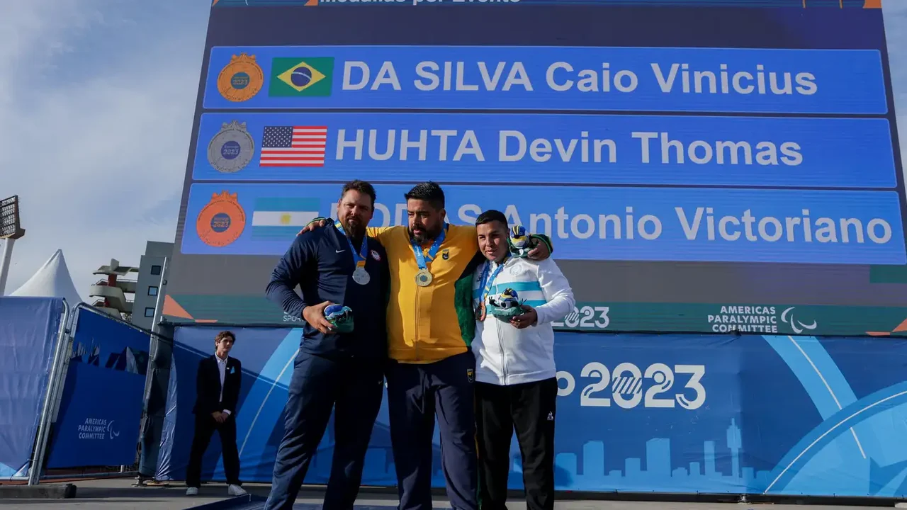 Brasil ultrapassa marca de 200 medalhas no Parapan