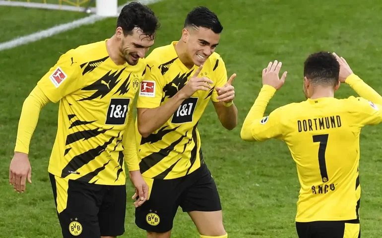 Dortmund e RB Leipzig vencem no Alemão e acirram briga por vaga na Liga dos Campeões