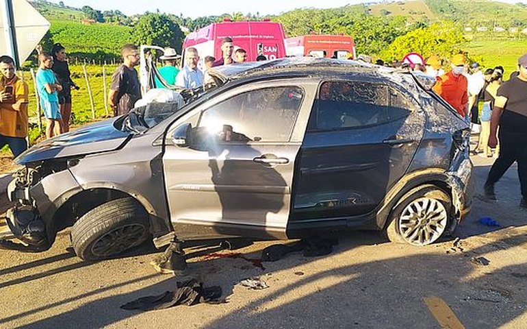 PC vai pedir prisão de motorista envolvido em acidente com duas mortes em Feira Grande
