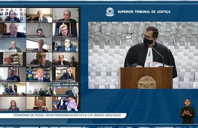 Alagoano Humberto Martins toma posse como presidente do STJ