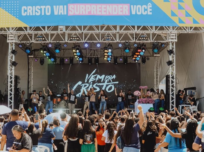 Shopping Pátio Maceió recebe Vem pra Cristo com dois dias de fé e música