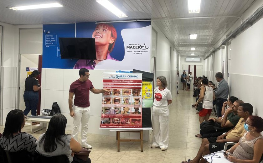 Pam Salgadinho promove palestras sobre prevenção ao câncer de boca