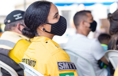 Dia do Agente de Trânsito é comemorado com apresentações culturais e sorteio de brindes