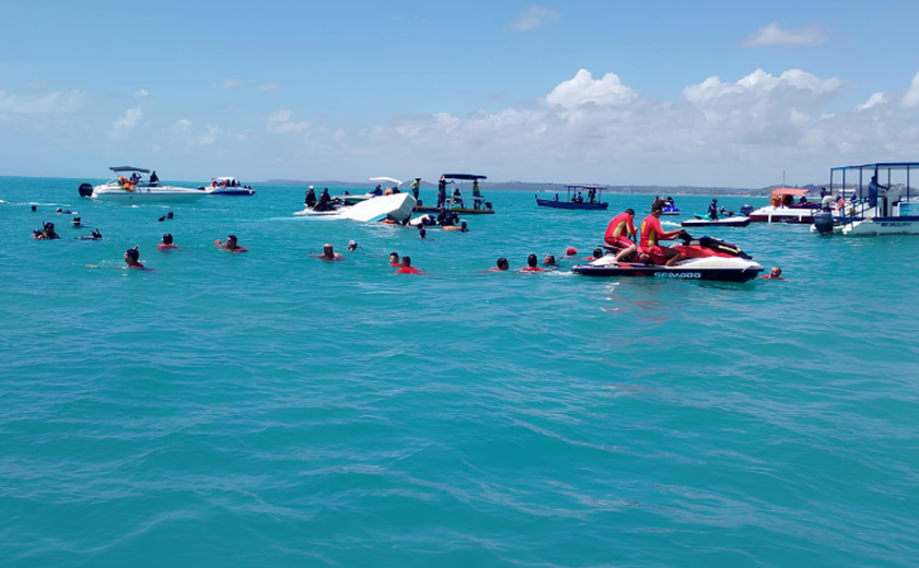 Polícia Civil vai investigar naufrágio de catamarã em Maragogi em que turista morreu