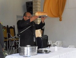 Celebração da Santa Ceia do Centenário na AD em São Luiz do Quitunde