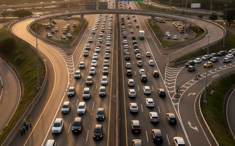 Réveillon: quais são os melhores horários para viajar neste final de 2025?