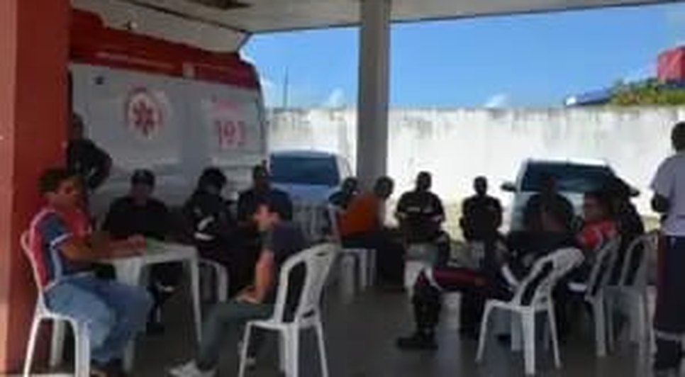 paralisação motoristas samu / Foto: redes sociais