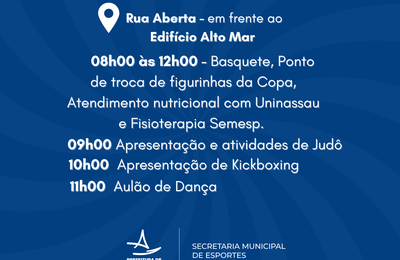 Esporte oferece ponto para troca de figurinhas da Copa no domingo (24)