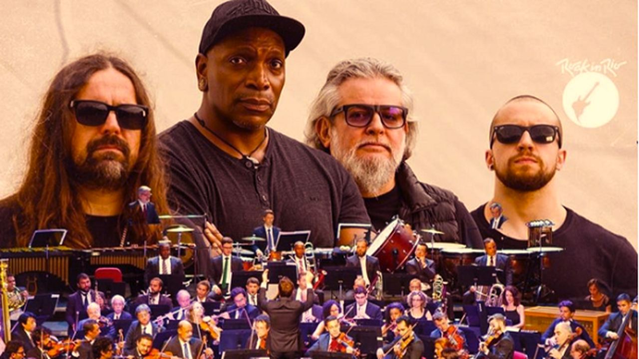 Sepultura faz show com orquestra no Rock in Rio, na sexta