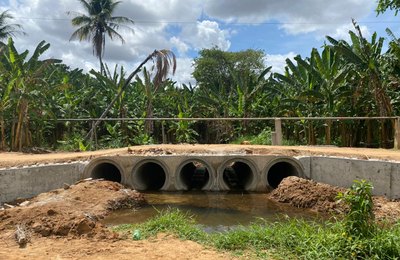 Prefeitura de Palmeira entrega reconstrução de pontes da zona rural nesta sexta (17)
