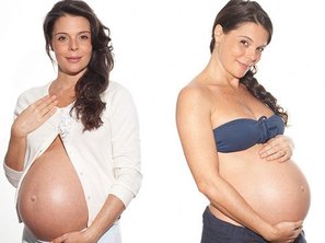 Mylla Christie: a poucos dias de ter o primeiro filho