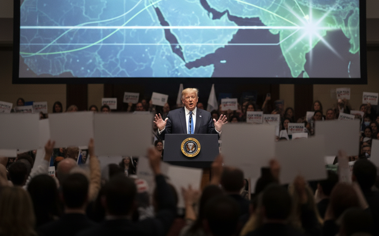 Trump afirma ter levado paz ao Oriente Médio após 3 mil anos