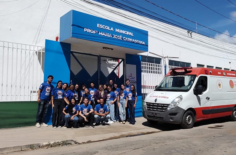 Samu nas Escolas inicia ações de 2026 em Maceió