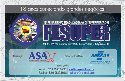Fesuper reúne setor de serviços no Agreste alagoano a partir da próxima quarta, 24