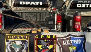 Arma antiaérea é apreendida no Sul Sergipano