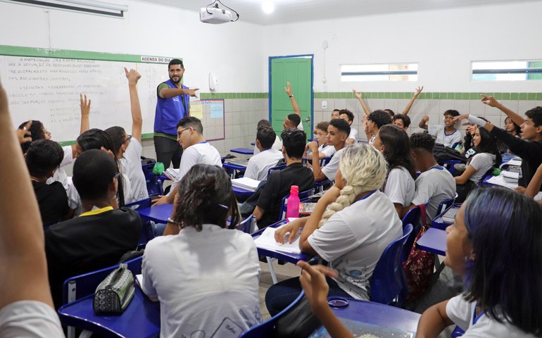Em 2023, mais de mil alunos da rede estadual já participaram de ações de prevenção à violência no ambiente escolar