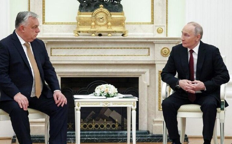 Putin e Orbán discutem situação no Oriente Médio e questões sobre a Ucrânia