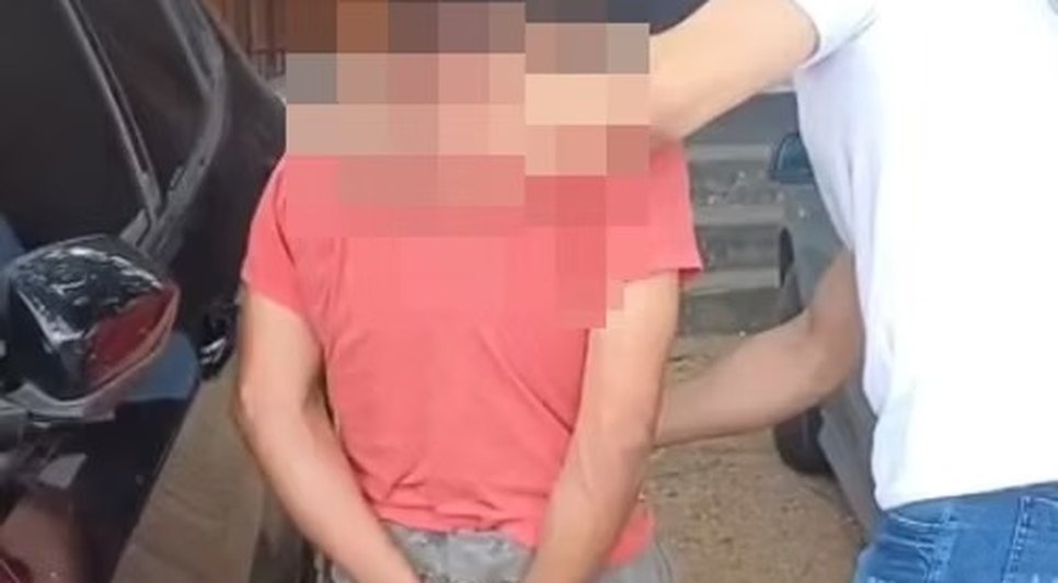 Homem foi preso em flagrante pela polícia. Foto: Reprodução/PC-AL.