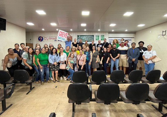 Enfermagem promove ato pela implantação do piso salarial nacional da categoria