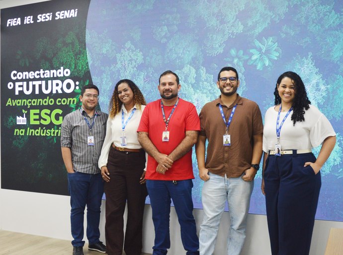 Colaboradores do Senai são selecionados para curso internacional sobre hidrogênio verde
