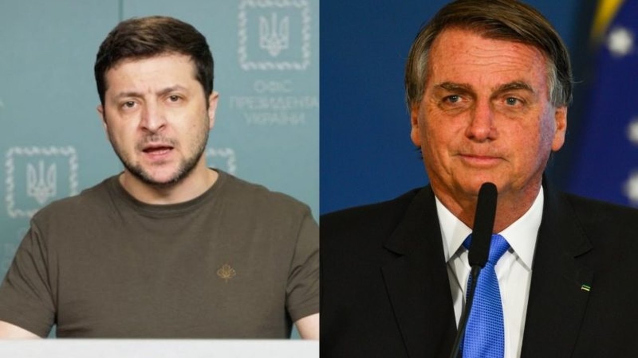 Bolsonaro: Amanhã falarei com Zelensky e darei minha opinião, se ele pedir