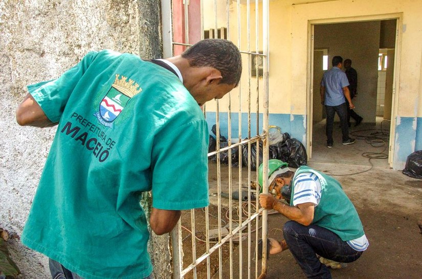 Prefeitura de Maceió executa obras na Unidade de Saúde do Freitas Neto
