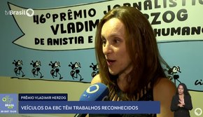 Profissionais da EBC recebem Prêmio Vladimir Herzorg